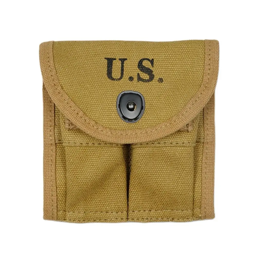 Маленькая поясная сумка American M1 Carbin времен Второй мировой войны, две пары подвесных сумок для США Изображение 0