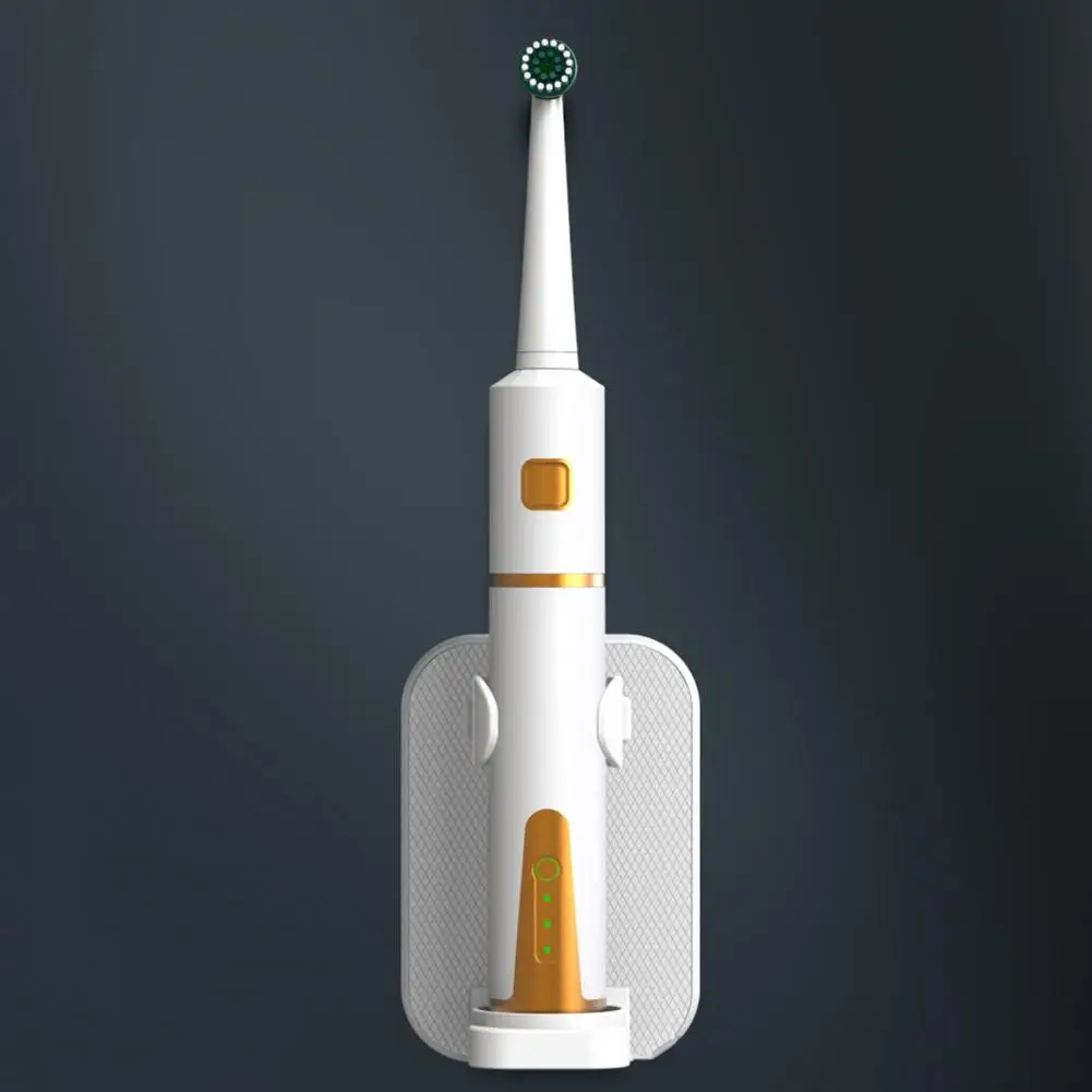 Подставка для зубных щеток, настенный электрический аксессуар для ванной комнаты из АБС-пластика без перфорации Изображение 2