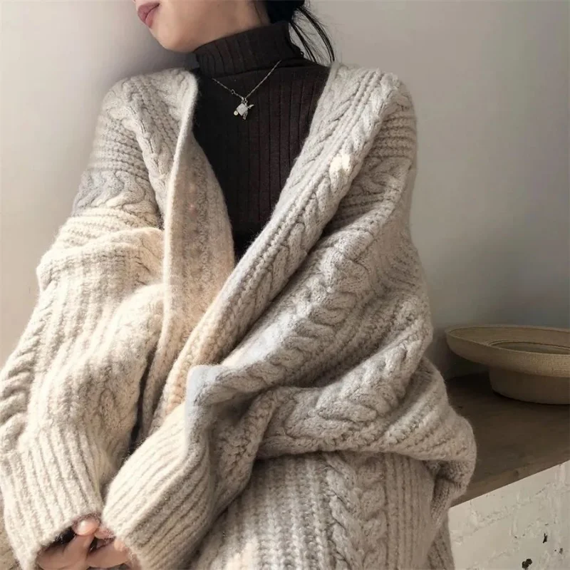 Fitaylor, Новый женский свитер, осенне-зимний модный кардиган с рукавом 