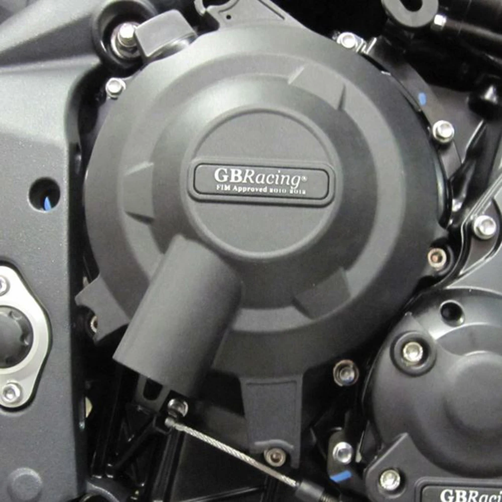 Комплект защиты крышки двигателя Motocrosss для GBRacing Triumph Daytona 675R 2013-2016 Street Triple 765 2017-2022 MOTO2 Изображение 5