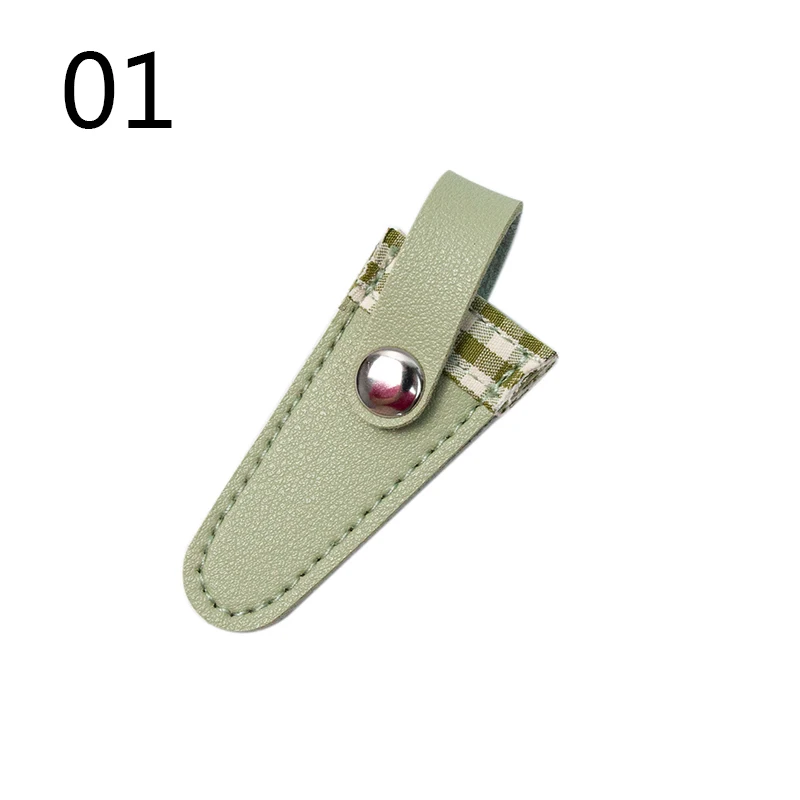 Ножницы для вышивания, цветная решетчатая оболочка, Защитные ножницы, защитный чехол для маленьких винтажных ножниц с острым наконечником Изображение 5