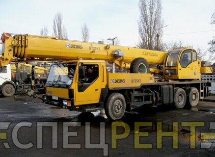 Услуги автокрана XCMG 25 тонн XCMG