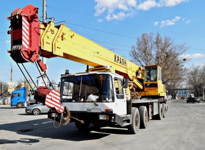 Аренда автокрана КРАЯН 40
тонн Аренда КРАЯН