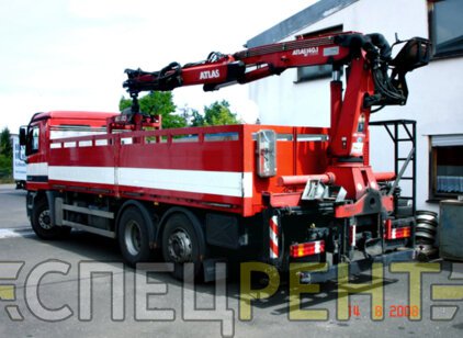 Аренда крана манипулятора MERCEDES Actros 2540 13
тонн MERCEDES Actros 2540
