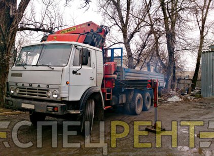 Аренда и услуги крана манипулятора КАМАЗ 53212 15
тонн КАМАЗ 53212