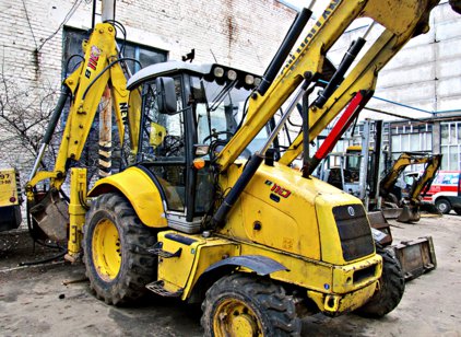 Заказать экскаватор с
фронтальным погрузчиком NEW HOLLAND Аренда NEW HOLLAND