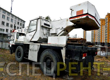 Аренда автокрана BURGOS 35 тонн BURGOS