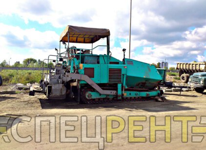 Аренда асфальтоукладчика