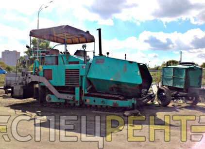 Аренда асфальтоукладчика