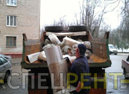 Вывоз
                        строительного мусора