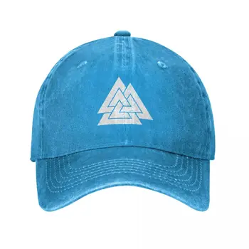 Бейсболка Valknut Symbol (белая), Пляжная сумка, рождественские шляпы, шляпы для женщин, мужские
