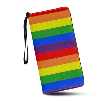Belidome Rainbow Pride, браслет, клатч, женский кошелек для мобильного телефона из искусственной кожи, держатель для карт, Органайзер для нескольких карт, Кошельки, Кошелек