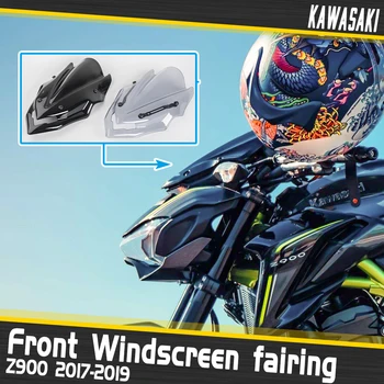 Для Kawasaki Z 900 ZR900 Z900 2017 2018 2019 Аксессуары для мотоциклов Дефлектор воздушного потока, двойное дымовое стекло, лобовое стекло