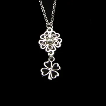 Модное ожерелье с цветочным соединителем 20*10 мм, Цепочка для женского колье, Креативное ювелирное изделие, подарок для вечеринки