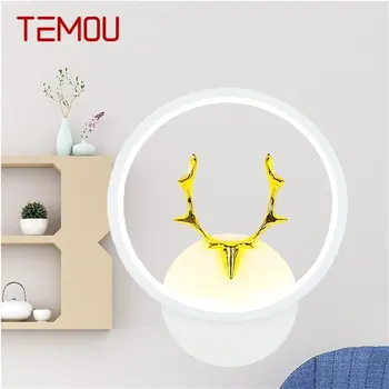 Настенные бра TEMOU, Современные креативные светодиодные светильники для дома, простые прикроватные тумбочки
