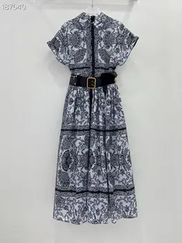 DC5427 Высококачественное Новое Модное Женское платье 2023 lady Dress Роскошного известного бренда Европейского Дизайна в стиле party dress