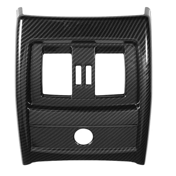 Накладка на вентиляционное отверстие заднего сиденья из углеродного волокна для BMW 3 4 серии F30 F34 2013-2018