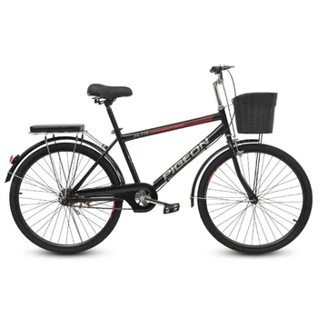 Пригородный велосипед 26 дюймов с регулируемой скоростью Портативный Рабочий велосипед для взрослых студентов с твердыми шинами Mountain Bici Da Corsa Traffic Tool