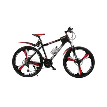 Горный велосипед с регулируемой скоростью вращения, Двойным Дисковым Тормозом для взрослых, Рама из Высокоуглеродистой стали, Интегрированное колесо из магниевого сплава, 26 дюймов