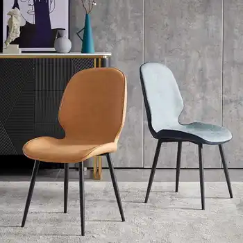 модный скандинавский обеденный стул gamer outdoor роскошный одноместный обеденный стул relax дизайн расслабляющего туалетного столика библиотечная мебель HY