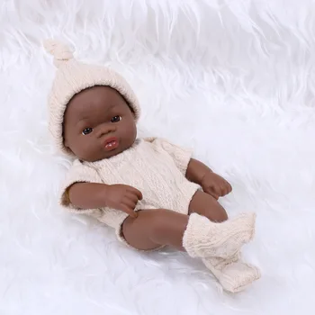 7-дюймовая реалистичная кукла Reborn Силиконовая кукла со съемным суставом из мягкого винила Реалистичная кукла Reborn для детей Подарки с одеждой