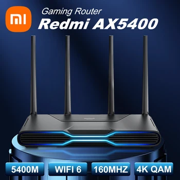 2022 Новый Маршрутизатор Redmi AX5400 5400 Мегабит С Расширенным Сигналом Wifi Enhanceme Профессиональный Чип Независимый Игровой Сетевой Порт 6 Xi