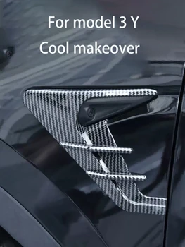 Защитная крышка камеры на боковой панели Аксессуар для Tesla Model3 Model Y украшение модификации аксессуара