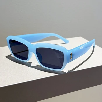 Солнцезащитные очки GM LUMIAS в форме прямоугольника большого размера, модные винтажные очки ярких оттенков, простой модный дизайн бренда, солнцезащитные очки UV400 Sumglasses