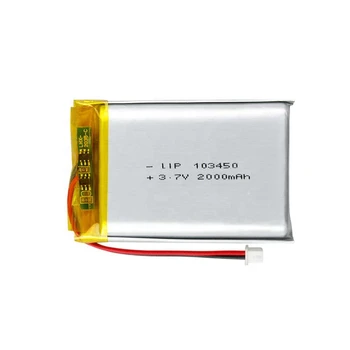 lipo аккумулятор 2000 мАч 3,7 В 103450 2000 мАч lipo аккумулятор литий-полимерный аккумулятор