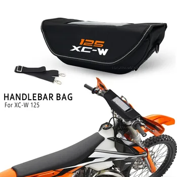 Для мотоцикла XC-W 125 125 XC Водонепроницаемая и пылезащитная сумка для хранения руля