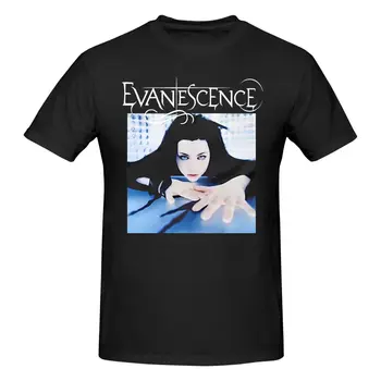 Футболка Evanescence Rock Band для мужчин, женская футболка, все размеры S-234Xl T584