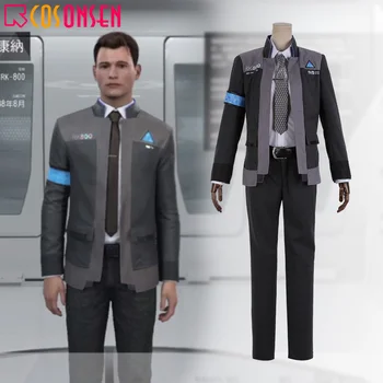 Костюм агента Detroit Become Human Connor RK800, Униформа для косплея, Косплей на заказ