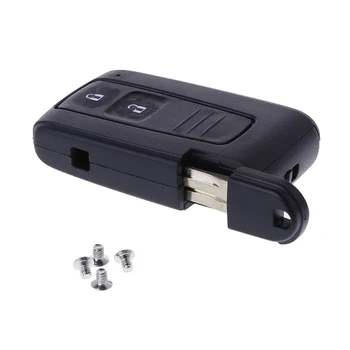 Износостойкий пульт дистанционного управления автомобилем для ключей для корпуса Замена крышки 2-кнопочных ключей для Prius Verso Toy43 Uncut B Оптом
