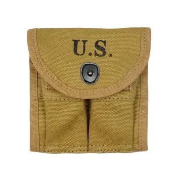 Маленькая поясная сумка American M1 Carbin времен Второй мировой войны, две пары подвесных сумок для США