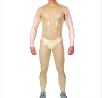 Прозрачная мужская ролевая форма для вечеринок Gummmi, изготовленная вручную по индивидуальному заказу, 0,4 мм XS-XXL daily