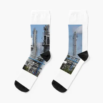 нефтеперерабатывающий завод нефтехимический завод трубопроводы и дымоходы Носки для тяжелой промышленности забавные носки мужские носки женские носки