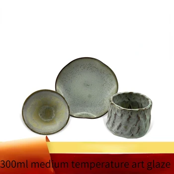 300 мл / бутылка Среднетемпературная глазурь для керамического батончика Профессиональная глазурь для обжига в электрической печи